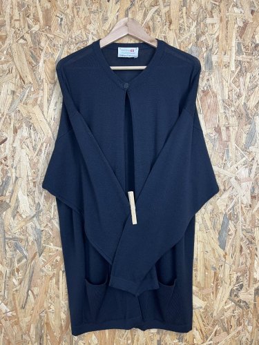 Prodloužený kardigan Peter Hahn 100 % merino vlna