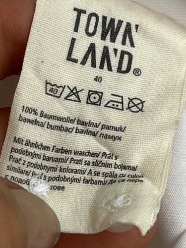 Pánská košile Town Land 100 % bavlna
