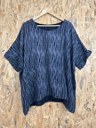 Oversize tunika Made in Italy 100 % bavlna