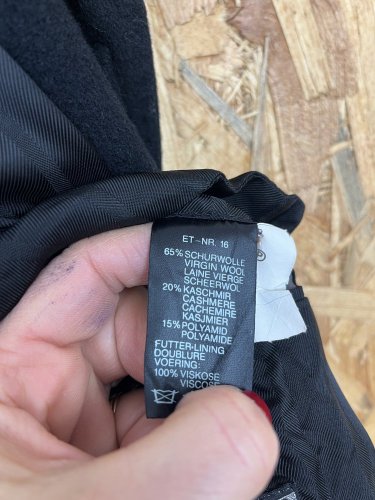 Pánský kabát Darebridge 65 % vlna 20 % kašmír