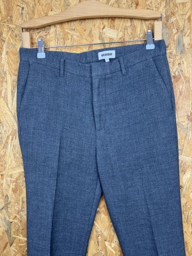 Široké kalhoty Weekday 65 % poylester 33 % viskoza