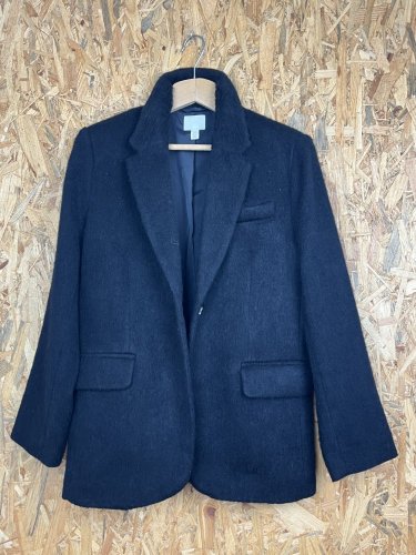 Vlněné sako H&M 22 % vlna