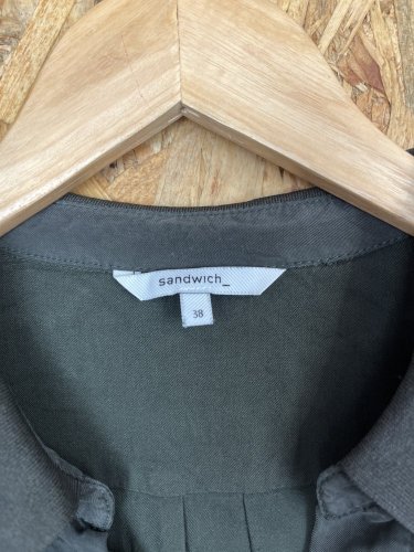 Prodloužená tunika sandwich s podílem bavlny a viskozy