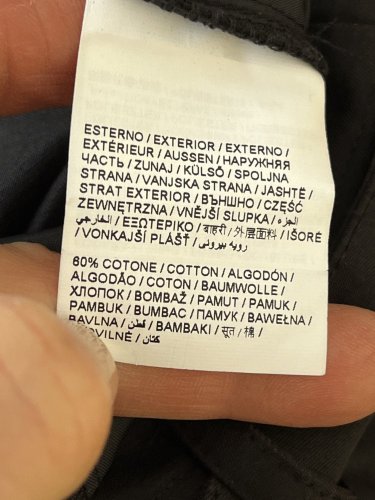 Široké kalhoty Made in Italy 60 % bavlna