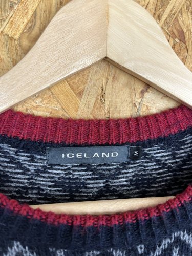 Pánský svetr Iceland 21 % vlna 17 % alpaka