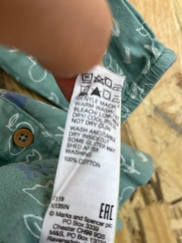Dětské šaty Marks&Spencer 100 % bavlna