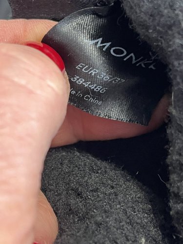 Šusťákové boty Monki 100 % polyester