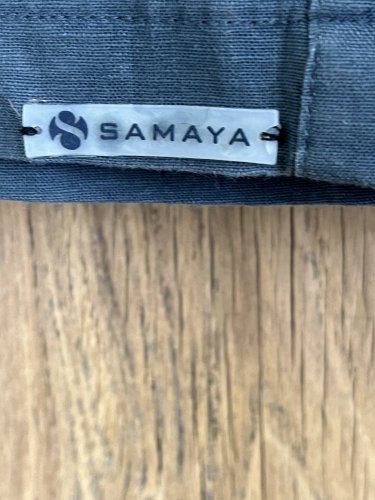 Přírodní sukně Samaya s podílem bavlny a lnu