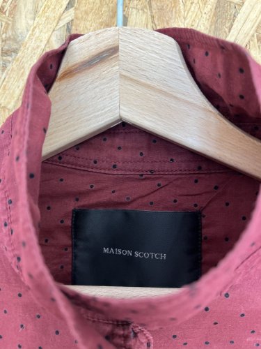 Bavlněná košile Maison Scotch 100 % bavlna