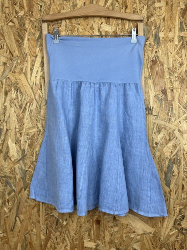 Lněná sukně Made in Italy 100 % len