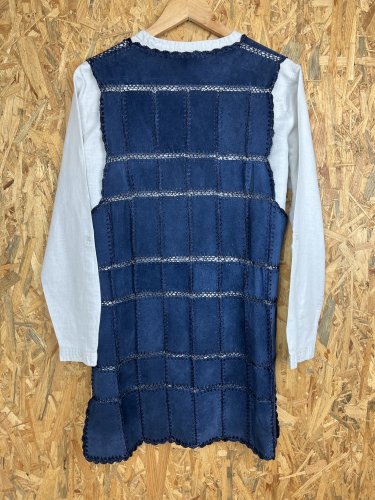 Námořní vesta Handmade 100 % kůže