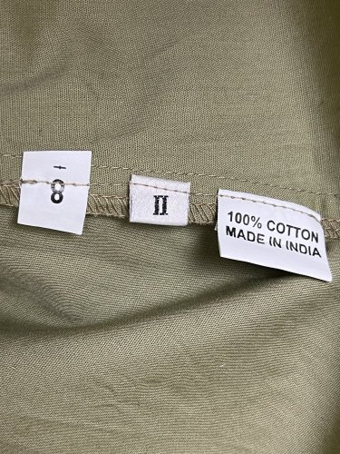 Bavlněná tunika Made in India 100 % bavlna