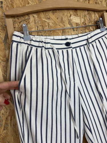 Nadčasové kalhoty OPUS 57,5 % bavlna 43,5 % viskoza