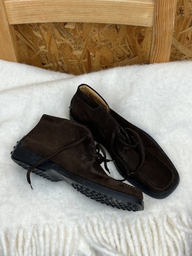 Kožené boty TOD´S 100 % kůže