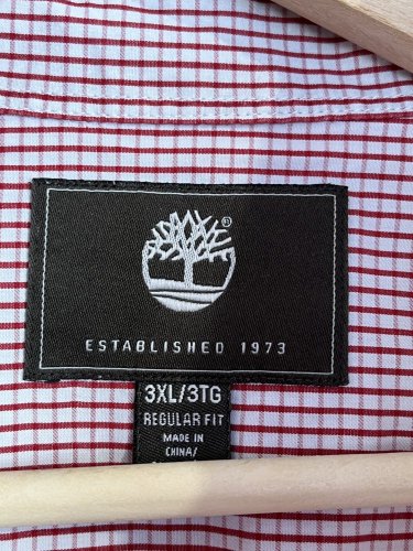 Pánská košile Timberland 100 % bavlna