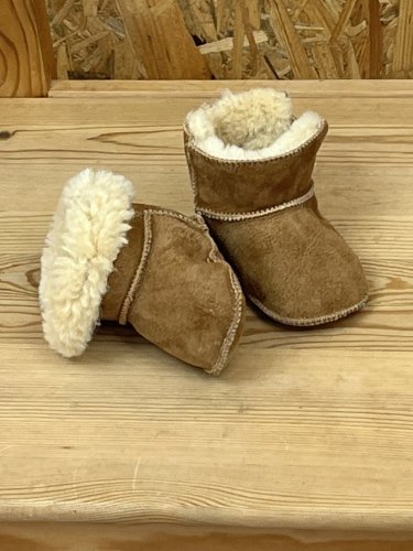Dětské boty Handmade 100 % kůže a 100 % beran