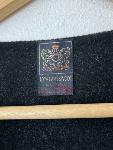 Vlněný kabát Made in Italy 100 % vlna