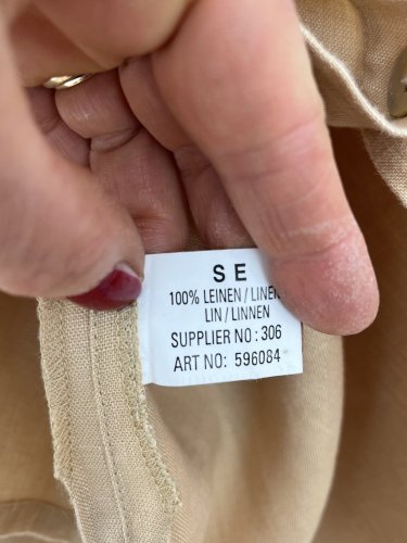 Oversize košile Ulla Popken 100 % len