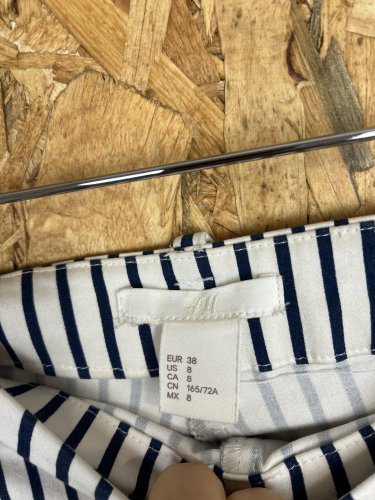 Námořní kalhoty H&M 62 % bavlna