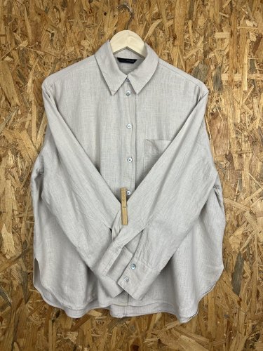 Oversize košile ZARA 55 % len 45 % viskoza