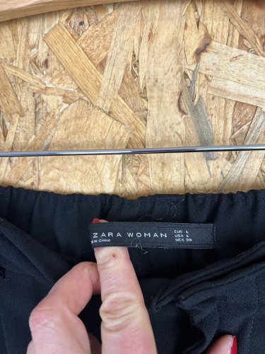 Široké kalhoty ZARA s podílem polyamidu a viskozy