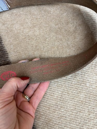 Kožený pásek edc 100 % kůže