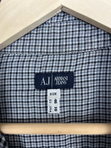 Bavlněná košile Armani 100 % bavlna