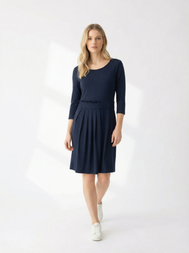 Elastické šaty Max Mara s podílem bavlny a elastanu