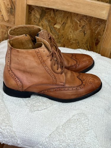 Celokožené boty Gino Rossi 100 % kůže