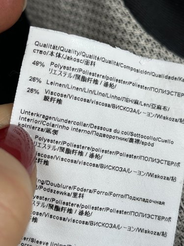 Pánské sako Hugo Boss 26 % len