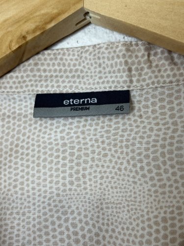 Oversize košile Eterna s podílem bavlny a hedvábí