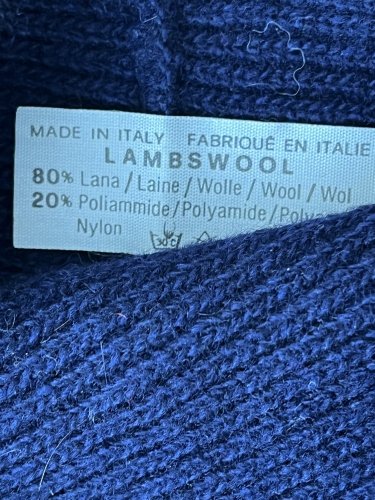 Vlněná čelenka Made in Italy 80 % vlna