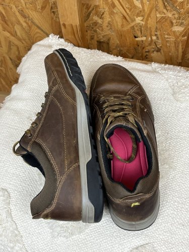 Kožené boty ECCO 100 % kůže