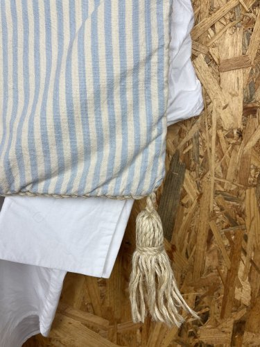 Povlak na polštář Handmade s podílem lnu