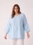 Oversize lněná tunika Made in Italy 100 % len