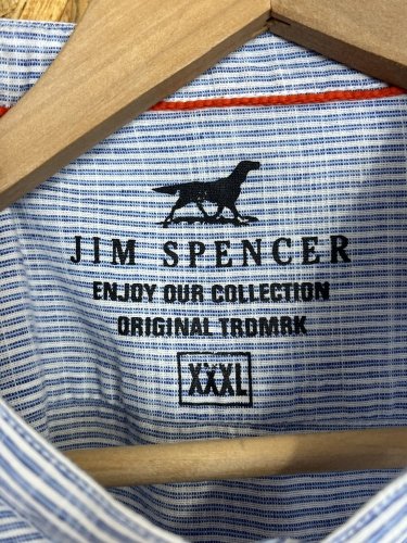 Pánská košile Jim Spencer s podílem lnu a bavlny