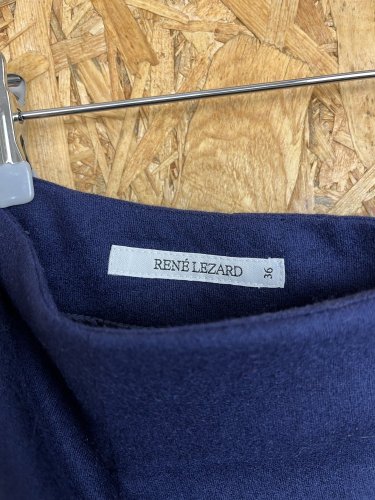 Námořní sukně René Lezard 90 % vlna 10 % kašmír
