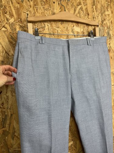 Pánské kalhoty ZARA 48 % ramie 52 % bavlna