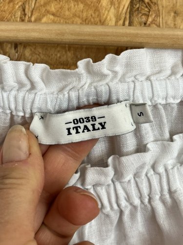 Lněná tunika Made in Italy 100 % len