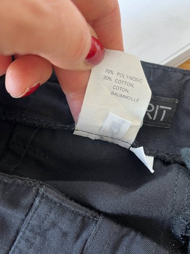 Široké kalhoty Esprit 30 % bavlna