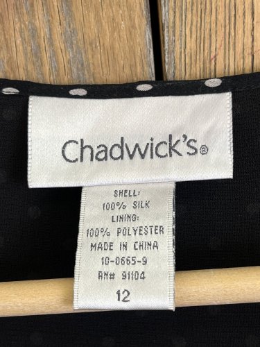 Hedvábná tunika Chadwick`s 100 % hedvábí