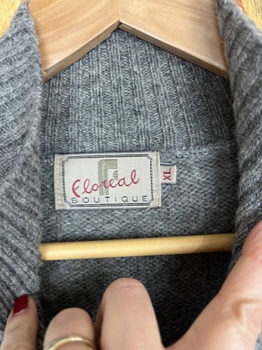 Pánský kardigan Floreal 100 % vlna