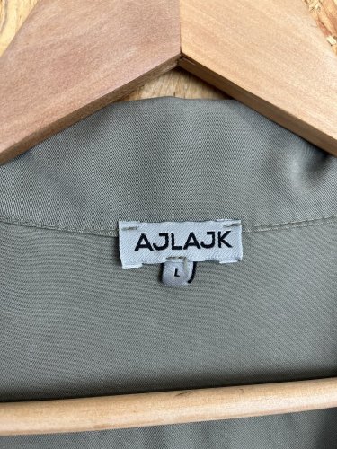 Košilové šaty Ajlajk 100 % tencel