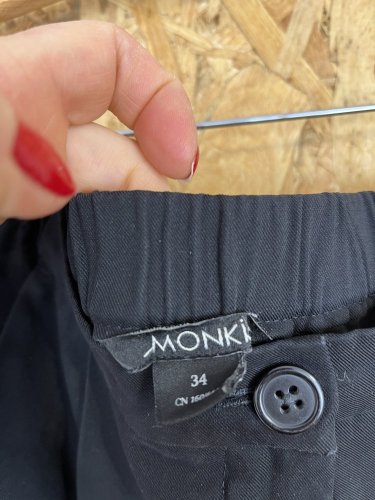 Široké kalhoty Monki 100 % polyamid