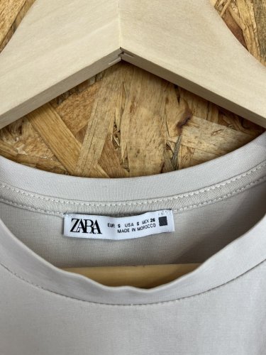 Bavlněné šaty ZARA 64 % bavlna