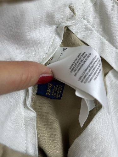 Pánské kalhoty Ralph Lauren 100 % bavlna