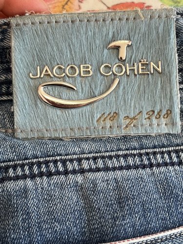 Pánské džíny Jacob Cohen 100 % bavlna