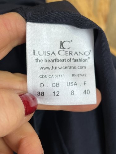 Letní šaty Luisa Cerano 73 % bavlna