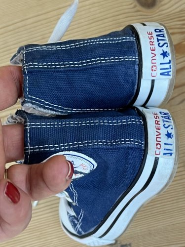 Dětské tenisky Converse s podílem bavlny a polyurethanu