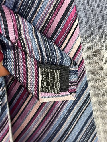 Hedvábná kravata Made in Italy 100 % hedvábí